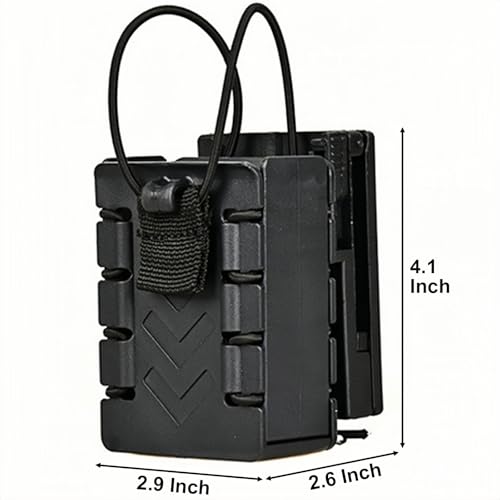 Yoqanr Walkie Talkie Holster Compatible with UV5R 888S F8HP APX 6000