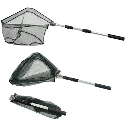 Telescoping Fishing Landing Net - Extendable 40-63 Inches