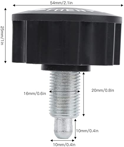 M16 Pull-Up Spring Pin Knob for Most Exercise Bikes – 1 Pack
