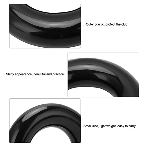 Golf Weighted Swing Rings - Black Golf Club Warm-Up Weight Rings