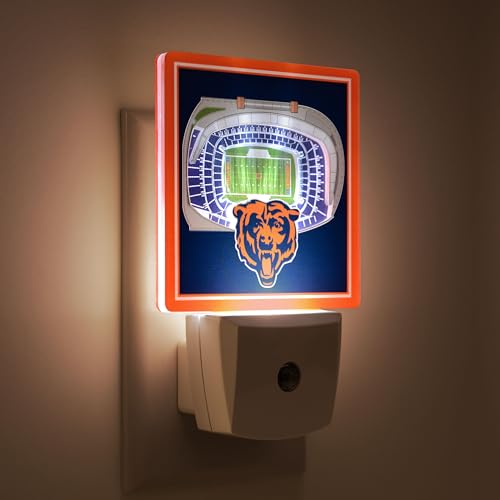 Chicago Bears Nite Light - NFL StadiumView Design