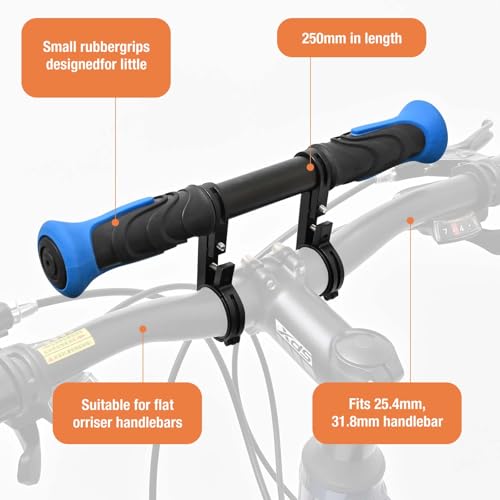 Kids Front Mount Bike Seat for Toddlers 2-5 Years - Adjustable