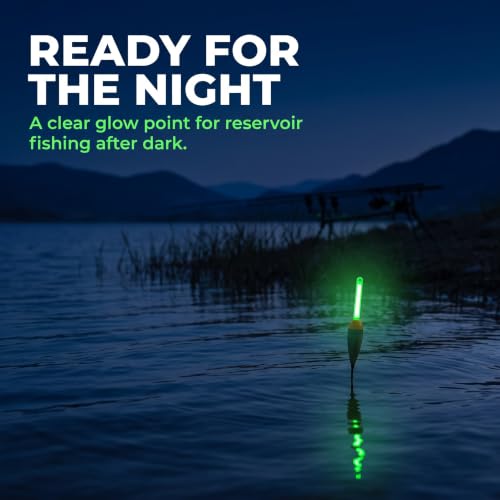 100 Pcs 3mm Fluorescent Fishing Float Light Sticks - Night Visibility