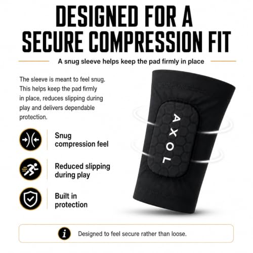 Adult AXOL Built-in Sleeve Gel Shin Guards for Impact Protection