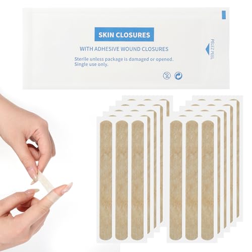 Breathable Adhesive Wound Closure Strips - 30 Pack