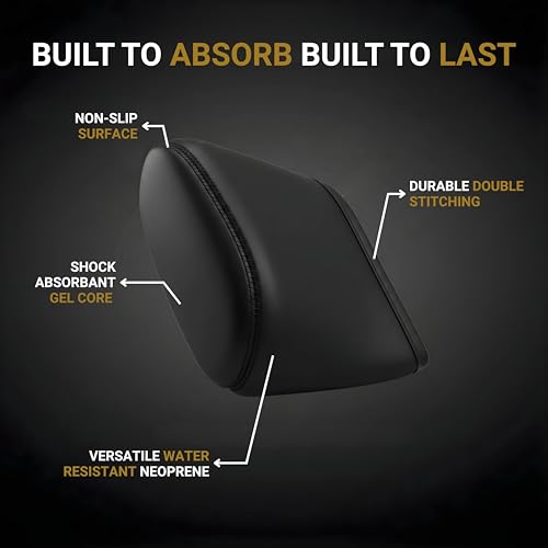 Gel-Filled Recoil Pad for Rifle & Shotgun - Reduces Recoil