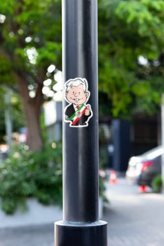 Amlo Lopez Obrador Precision Cut Decal - 2-Pack, 5.5x3.3