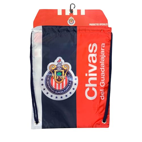 Chivas de Guadalajara Cinch Bag - Officially Licensed Red/Navy