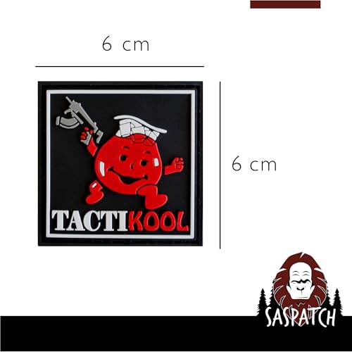 Tactikool Juice Punch Man Parody PVC Morale Patch for Tactical Gear