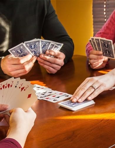 Standard Poker Size Playing Cards - Air-Cushion Finish 52-Card Deck