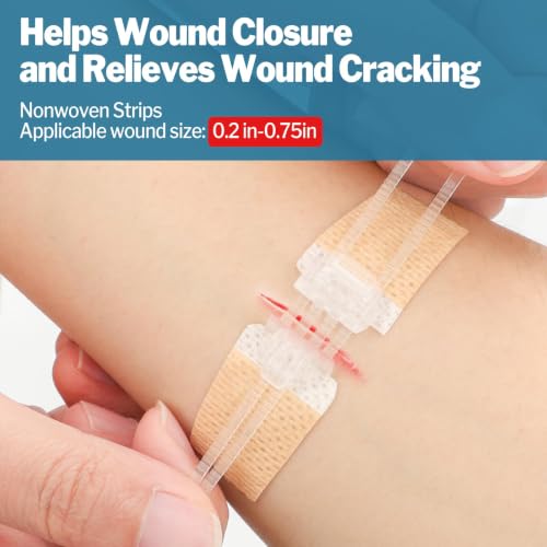 Emergency Wound Closure Kit - 14 Pack Butterfly Bandages