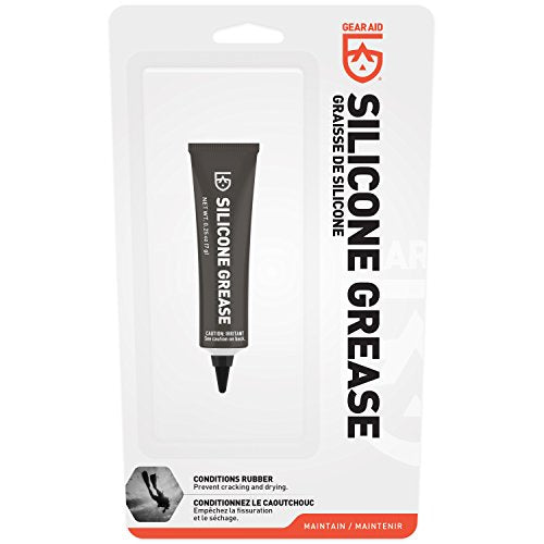 Silicone Grease Lubricant for Dive Gear & O-Rings, 0.25 oz Tube