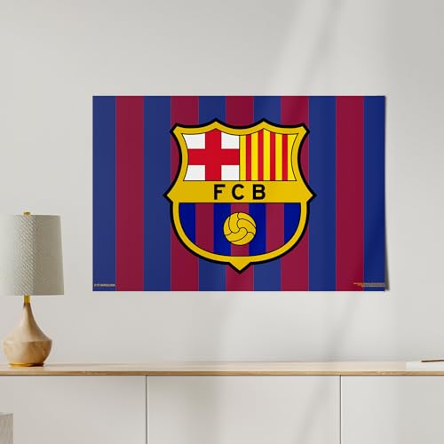 FC Barcelona Poster - 11 x 17 Inch Design D - Officially Licensed