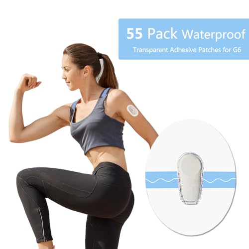 G6 Over Patches Waterproof - 55 Pack Stickers for G6-Transparent