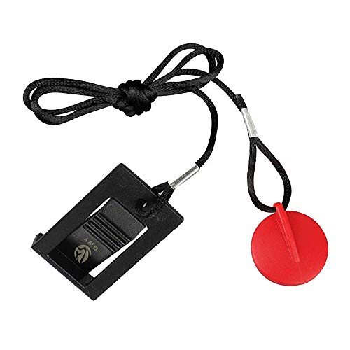 Universal Magnetic Treadmill Safety Key - Replacement Clip - Black