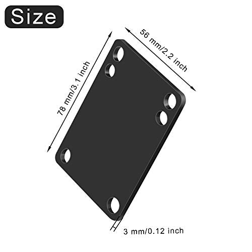 3 mm Skateboard Shock Pads - 10 Longboard Riser Mats for Impact Absorption