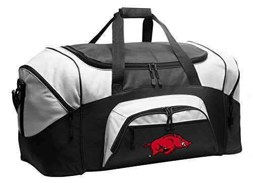 Official Arkansas Razorbacks Duffel Bag - Extra-Large Black