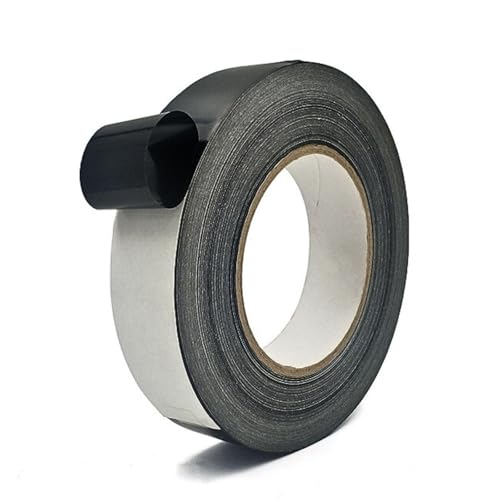 Light Blocking Tape 1.2 inch x165 Feet,100% Blackout DIY Blackout Stickers Black Masking Tape for LED Lights Electronics Windows Indicators Light Strips