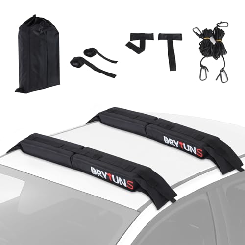 Universal Soft Roof Surfboard Rack for Cars - Complete Set