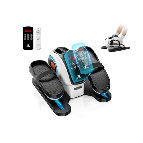 Under Desk Elliptical Machine - 15 Levels Resistance, White