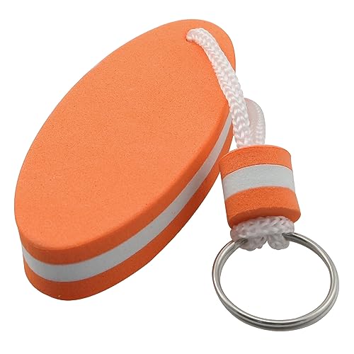 Floating Key Ring Keychain Set - Glow in Dark EVA Foam, 2pcs