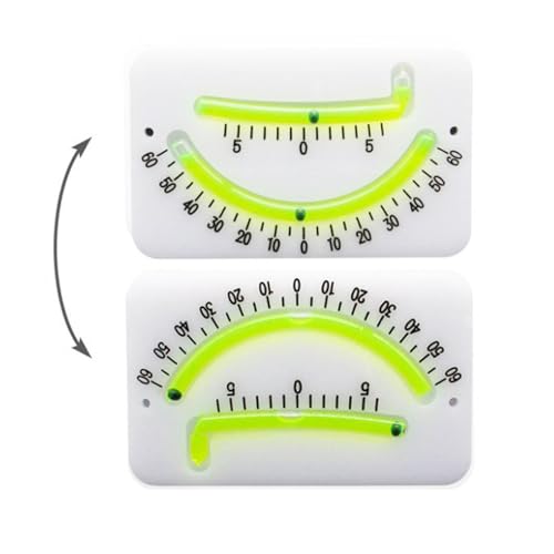 Marine Clinometer for Boat Navigation - Night Illuminating Double Tube