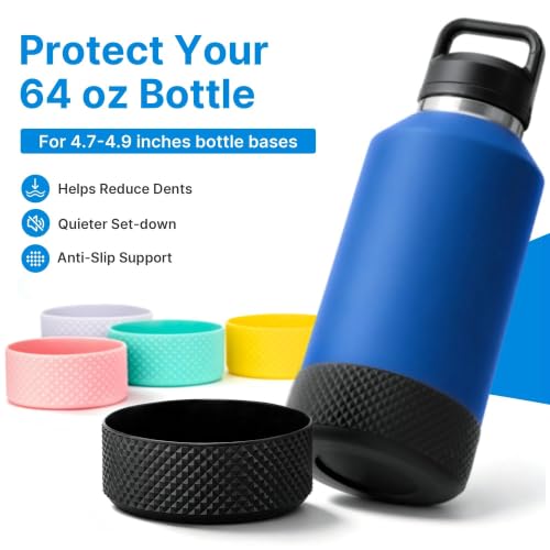 Silicone Protective Boot for 64oz Hydroflask - Light Gray