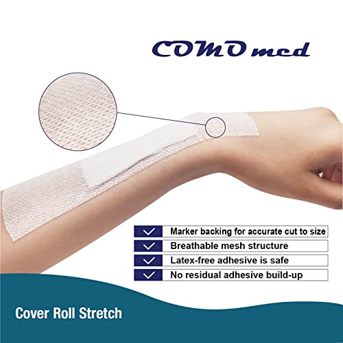 Adhesive Bandage Tape - Breathable Non-Woven Dressing, 2 Inch x 10 Yards
