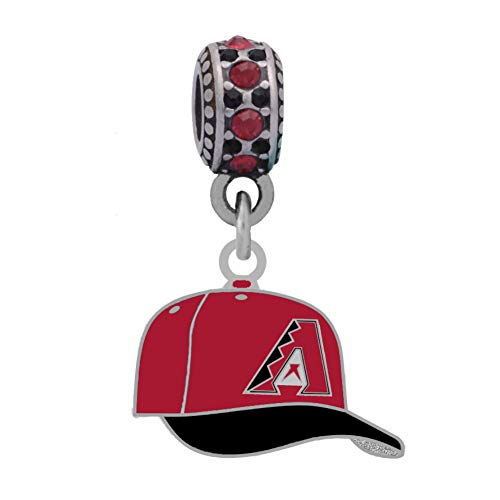 Arizona Diamondbacks Cap Charm for Pandora Bracelets & Necklaces