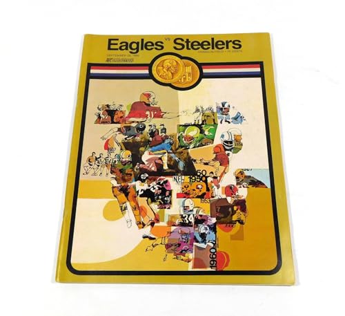 1969 NFL Football Program: Pittsburgh Steelers vs. Philadelphia Eagles