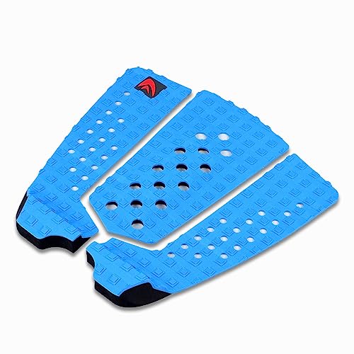 Abahub 9-Piece Surf Traction Pad with Tail Kicker - EVA Grip for Surfboards