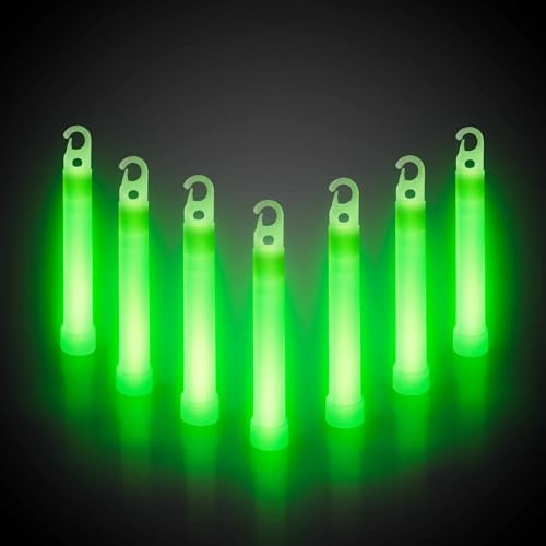 Green 50 Pack 4" Premium Glow Sticks - Windy City Novelties