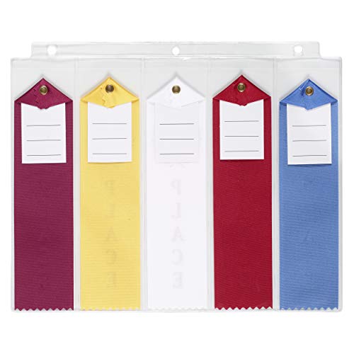 Award Ribbon Storage Sheets – 10 Pack Organizer for Ribbons