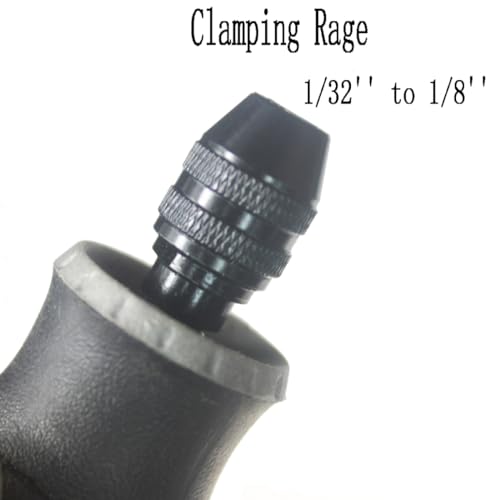 2 Pcs Keyless Chuck Set Multi Quick Change 4486 Keyless Chuck Replacement Fits for Dremel Rotary tool