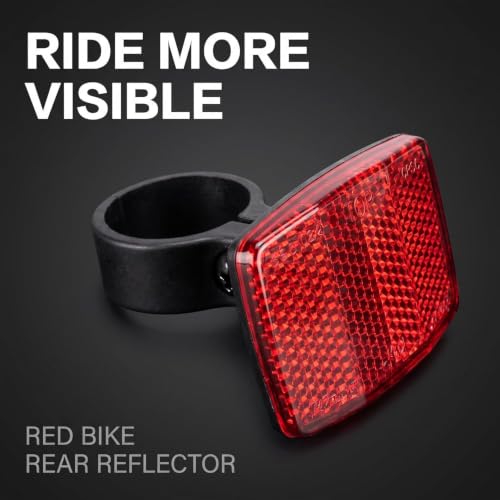 Bike Rear Reflector Light - High-Visibility Safety Reflector