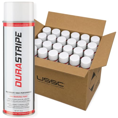 Athletic Field Marking Paint - 2 Pack of 18oz Cans - White