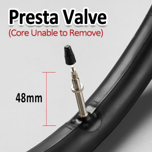 Corki 29 Inch Bike Tube 29x1.75-2.125 with Presta Valve 48mm - 2-Pack