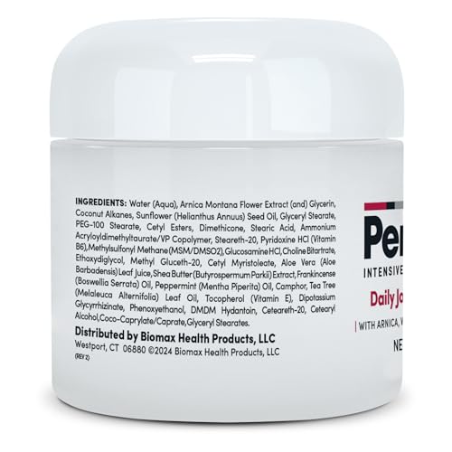 Penetrex Joint & Muscle Care 4oz Cream with Arnica, MSM & B6 – Soothing Non-Greasy Massage Formula