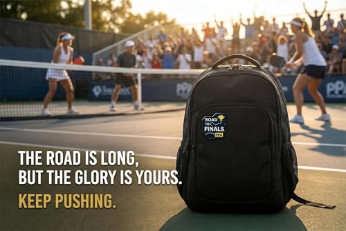 Pickleball Badge Pin - Road to Finals Motivational Gift for Players