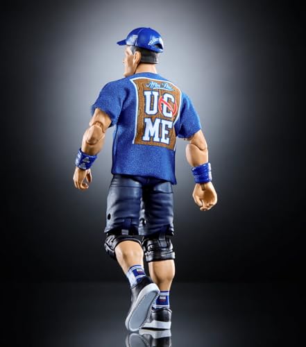 WWE John Cena Action Figure Collector's Edition - Elite Series 119, Retirement Tour, Authentic Poseable Toy