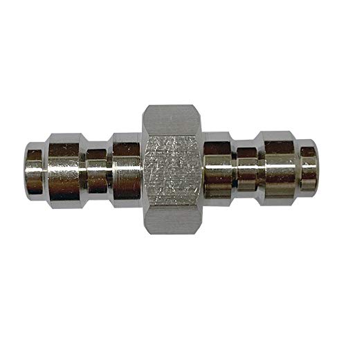 Double Male Quick-Disconnect Coupling Adaptor - 1 PCS Stainless Steel