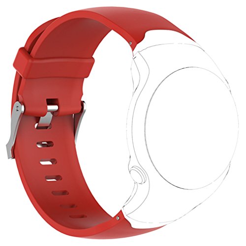 Silicone Watch Strap for Garmin Approach S3 - Red