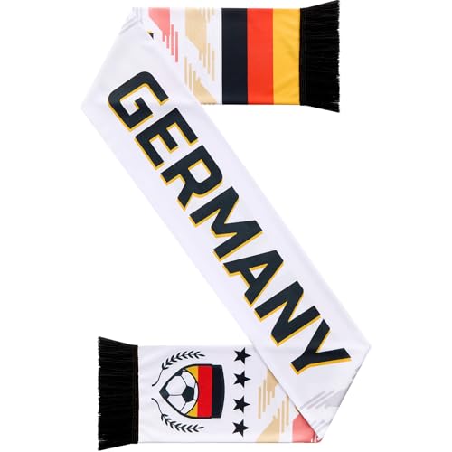 Spain Soccer Scarf - Double Sided Polyester - Germany Variation