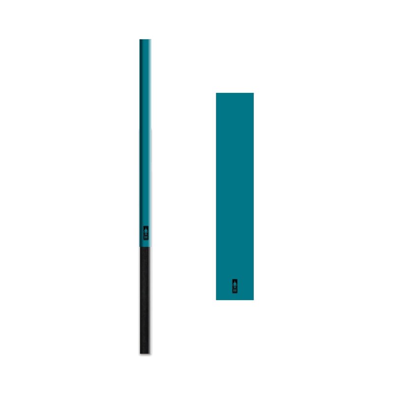 Bohning 7" Solid Arrow Wraps, Large, Teal