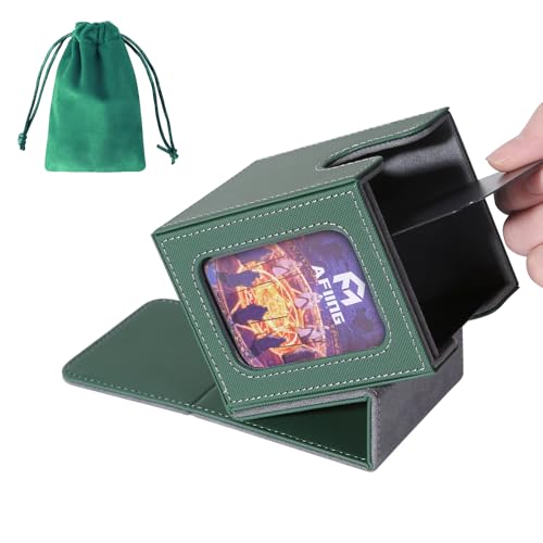 MTG Commander Deck Box – Holds 100 Double Sleeved Cards, Dice Bag & 2 Dividers