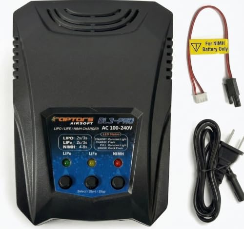 Dual Smart Balancer Charger for LiPo & NiMH Airsoft Batteries