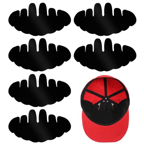 Hat Shapers Inserts - Flexible Washable Cap Fitter - Black