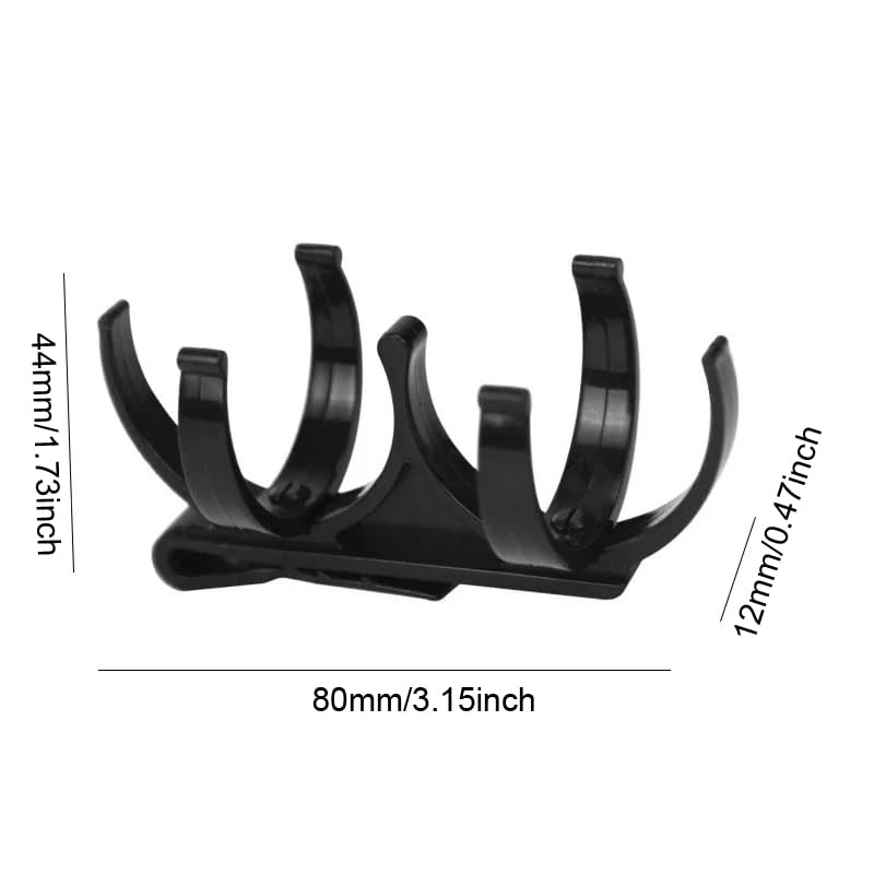 Golf Ball Holder Clip - 2 Pack Portable Waist Bag Organizer
