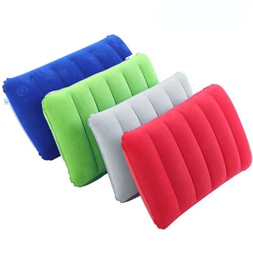 JAKENHAM 4Pack Ultralight Inflatable Travel Pillows for Camping & Travel
