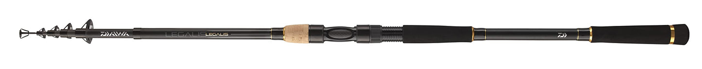 DAIWA Legalis Tele Allround, 8.86ft, Lureweight 0.35-1.76 Ounce, 6 Sections, Telescopic Fishing Rod